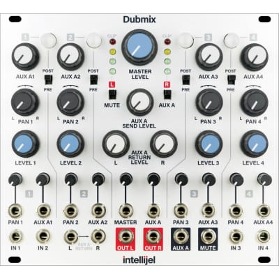 Intellijel Dubmix Quad VC Mixer Eurorack Synth Module