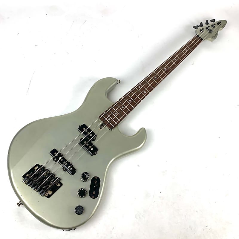 Aria Diamond Jet Bass 1980's - Silver Upgrades | Reverb