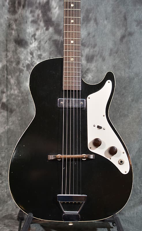 Harmony Alden H45 Stratotone 1 Pickup Guitar Vintage 1960s