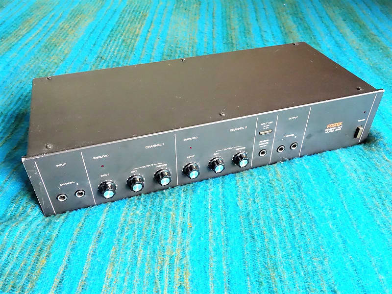 Fostex Model 3180 Reverb Unit - 80's Stereo Analog Spring Reverb