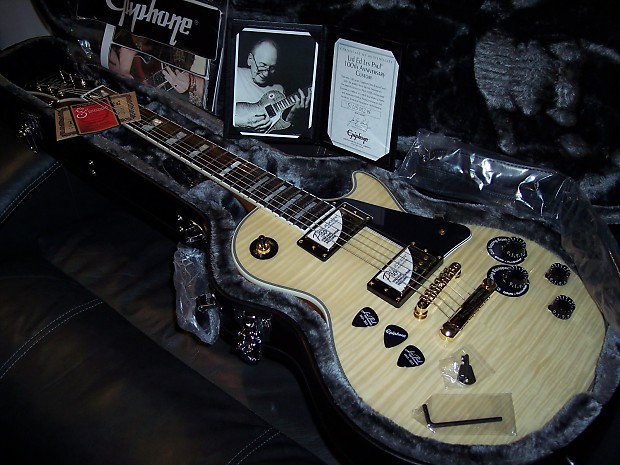Epiphone les paul custom deals 100th anniversary limited edition