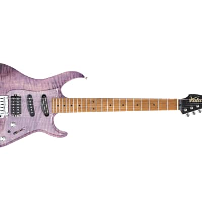 Vola Guitars OZ RV TNC Trans light Purple Gloss image 10