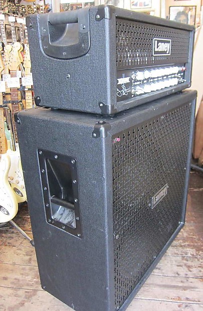 TONY IOMMI LANEY TI100 HEAD AND TI412S CAB - BLACK SABBATH TONY IOMMI LANEY TI100 HEAD AND TI412S CAB - BLACK SABBATH