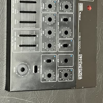 Roland SH 1000 Control Faceplate w Indicator Light 1970s 1980s