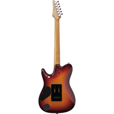 Ibanez AZS2200F STB Prestige 6 String Electric Guitar in Sunset Burst image 3