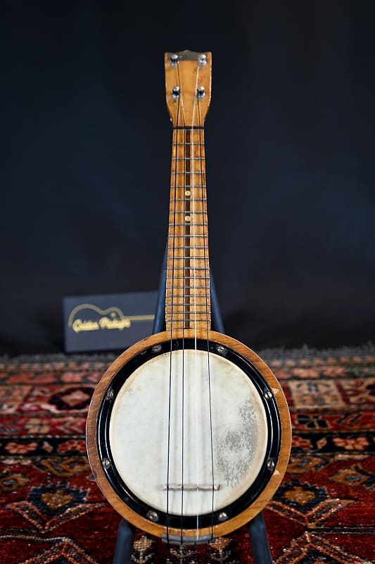 1930s Banjo Soprano Ukulele Banjolele Winner Model by Harmony 21" image 1