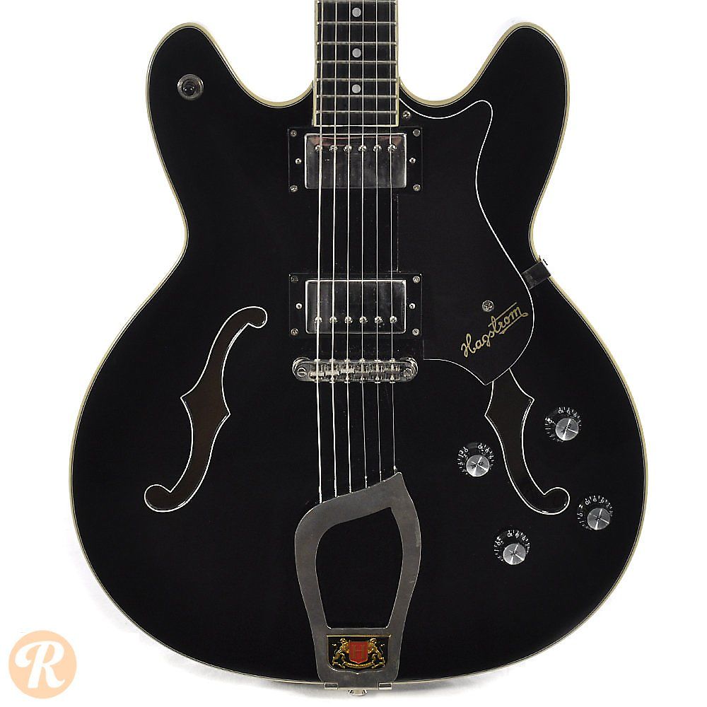 Hagstrom Viking Black 2003 Reverb