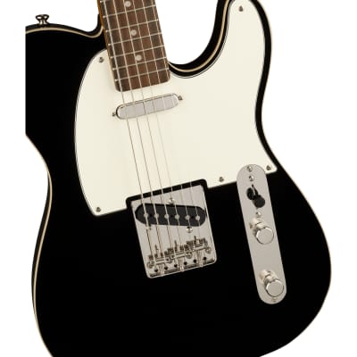 Squier Classic Vibe Baritone Custom Telecaster Black - Electric Guitar image 3