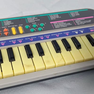 Casio ML-1 24-Key Magical Light Keyboard 1994 - Silver image 2