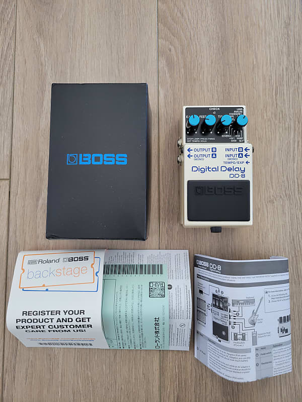 2020 Boss DD-8 Digital Delay. Less than 10 Hours play time. | Reverb