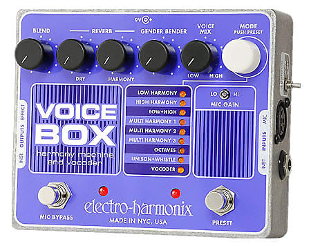 Electro-Harmonix Voice Box Vocal Harmony Machine / Vocoder - Electro-Harmonix Voice Box image 1