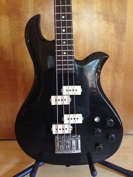 BC Rich Eagle Bass 1982 Black w/ohsc Rare USA | Reverb