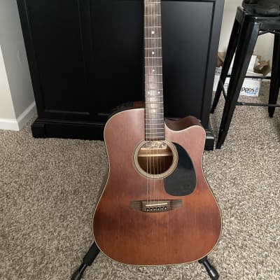 Takamine EF340SC-GN Acoustic Electric Guitar Pro Series - 2010 - Solid Cedar image 1