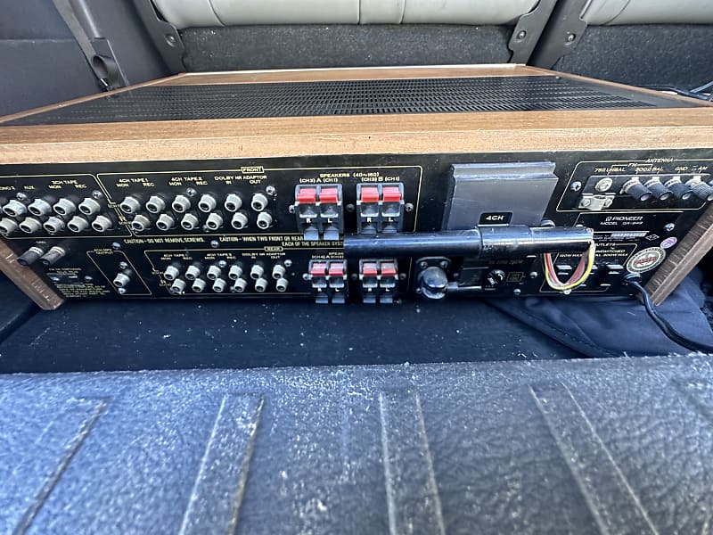 Pioneer QX-949 40-Watt Quadraphonic Solid-State Receiver 1973 - 1976 - Silver  			