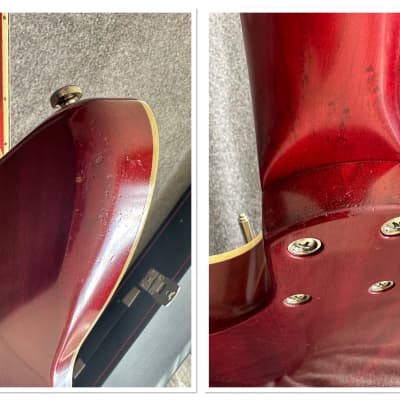 2022 Rufini Montefalco Aged Cherry Sunburst Nitro Stainless Steel Frets AAA Quilt Curly Maple Top AAA Birdseye Neck Duesenberg Vibrato MINT image 17