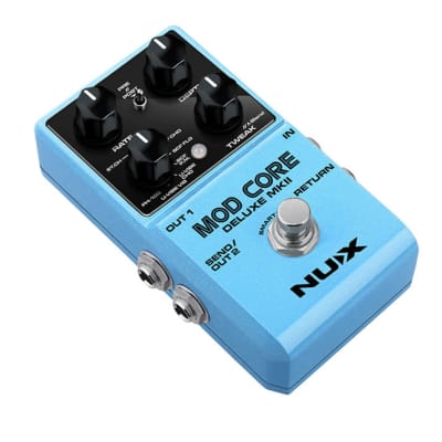 NuX Mod Core Deluxe MkII Modulation Guitar Bass Pedal  2023 - New! image 4