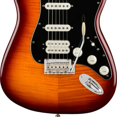 Fender Player Stratocaster HSS Plus Top, Maple FB, Aged Cherry Bundle image 3