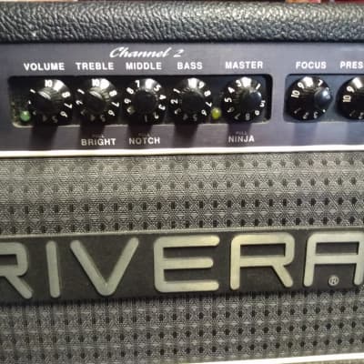 Rivera Knucklehead 100-Watt Guitar Amp Head 2000s - Black image 6