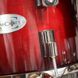 Drumcraft Series 8 Maple 7-pc Drumset in "Redburst" with Hardware -NEW image 9