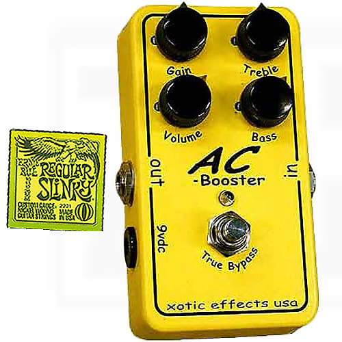 ギター xotic effects AC Booster Xotic AC Booster Boost Guitar Pedal | Mass Street Music