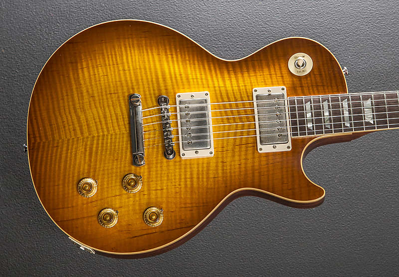 1959 Les Paul Standard Reissue Vintage Lemon Burst Reverb 8478