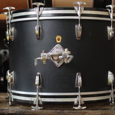 1968 Ludwig "Carioca" Outfit 14x22 16x16 w/ 13" & 14" Timbales image 10