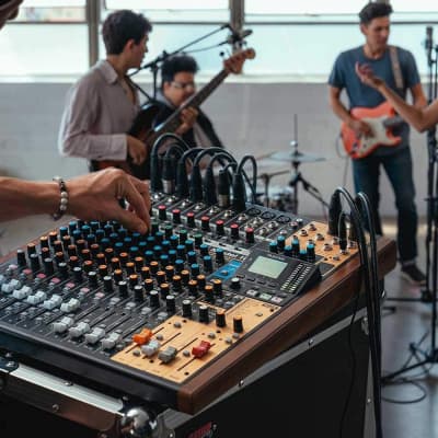 Tascam Model 16 All-In-One 16-track Mixing and Recording Studio, Analog Mixer, Digital Recorder, USB Audio Interface image 10