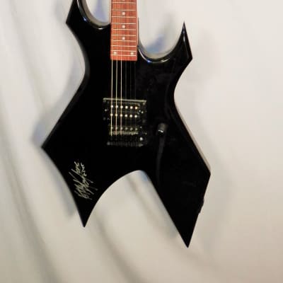 B.C. Rich Bronze Series Warlock Black Kerry King Signature electric guitar used image 3