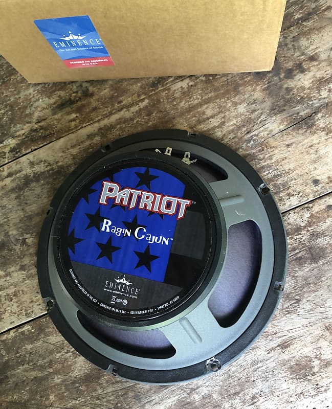 Eminence Patriot Ragin Cajun 10" 8 Ohm Speaker Reverb