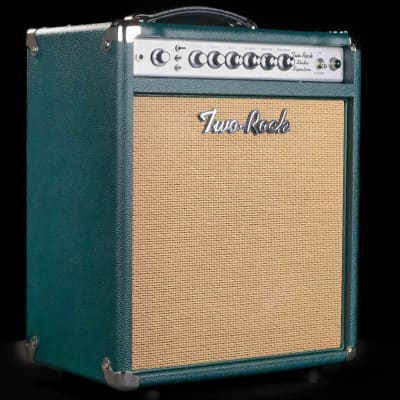 Two-Rock Studio Signature 1x12 Combo Amplifier - British Racing Green with Silver Face image 2