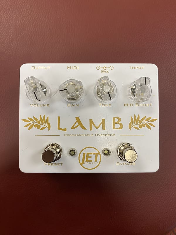 Jet Pedals Lamb 2021 White Sparkle Reverb