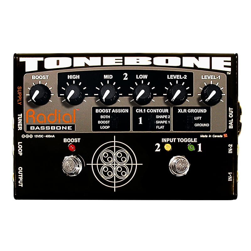 ベース Radial BASSBONE TONEBONE Radial Tonebone Bassbone V1 | Reverb