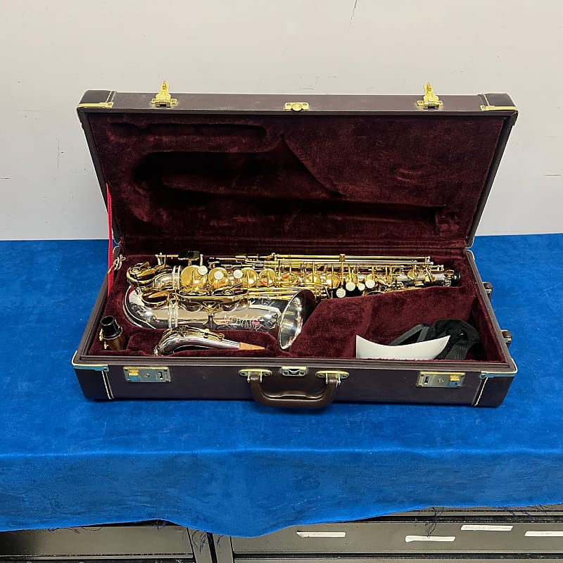 Used Jupiter JAS869 Alto Sax Saxophone Sterling Silver Neck Reverb