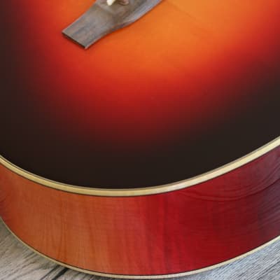 MINTY! Bedell WF-0-AD/MP Wildfire Orchestra Adirondack & Maple Fire Burst Gloss + OHSC image 10