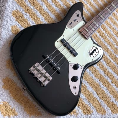 Fender Japan Jaguar Bass JAB-EQ 2006-2008 Black | Reverb
