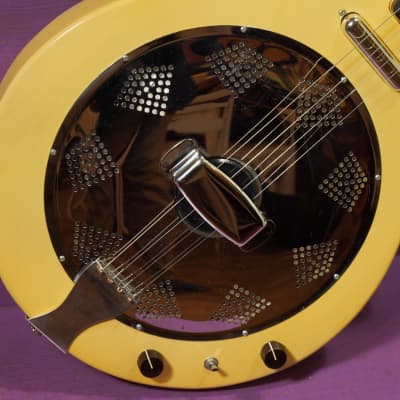 2013 Earnest Instruments (Joel Eckhaus) Radiator Resonator Plectrum Acoustic/Electric Guitar VIDEO! image 7