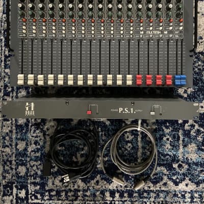 Hill Audio MultiMix 16-Channel Mixer and Power Supply NOT WORKING PARTS ONLY image 1