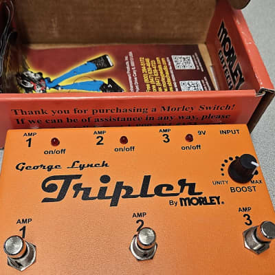 Reverb.com listing, price, conditions, and images for morley-george-lynch-tripler-pedal