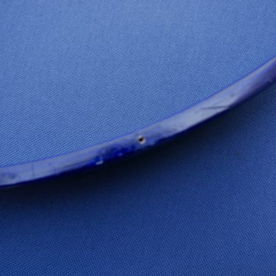 Premier Signia Bassdrum Hoops 22" Sapphire Blue 90s image 13