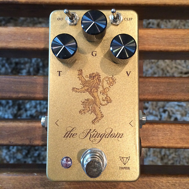 Foxpedal Kingdom Overdrive Gold *FREE shipping* | Reverb Foxpedal Kingdom Overdrive Gold *FREE shipping* | Reverb