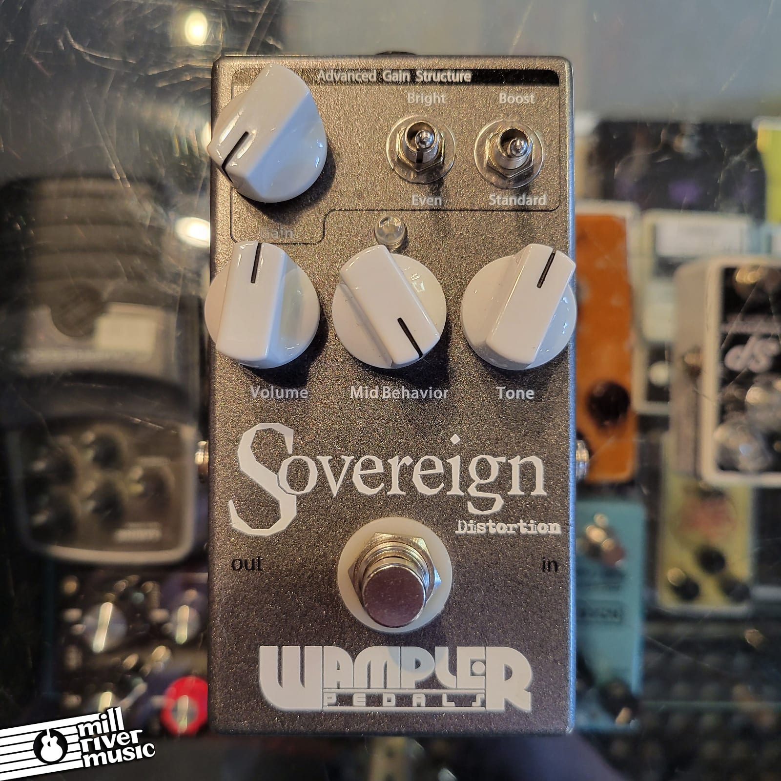 Wampler Sovereign Distortion Effects Pedal Used