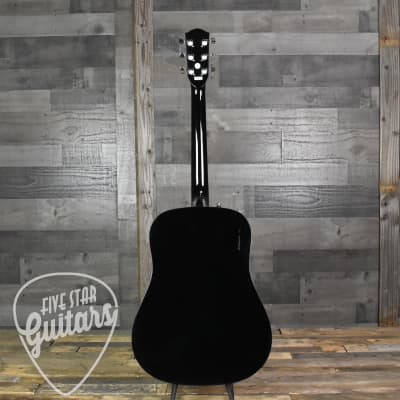 Fender CD-60 Dreadnought Acoustic - Black Gloss with Hard Shell Case image 6