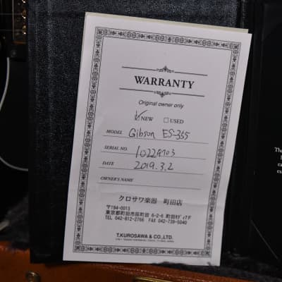 Gibson Memphis Limited Edition ES-355 Black Beauty 2019 Ebony W/OHSC/COA image 12