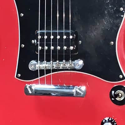 Vintage 1990 Gibson SG Special Electric guitar Ferrari red made in the USA image 3