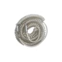 Bullet Cable 30 Foot Coil Straight to Angle - w/ Bullet Connectors - Clear