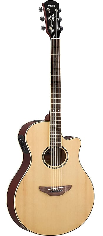 Yamaha APX600 Thinline Acoustic Guitar with Electronics Natural image 1