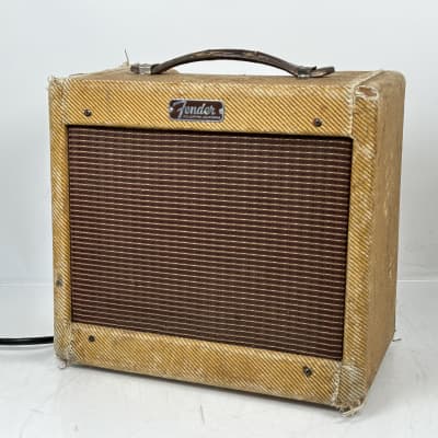 1959 Fender Champ 5F1 Model Tube Amplifier image 2