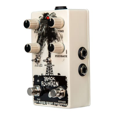 Old Blood Noise Endeavors Black Fountain V3 Tap Tempo Delay Pedal image 3
