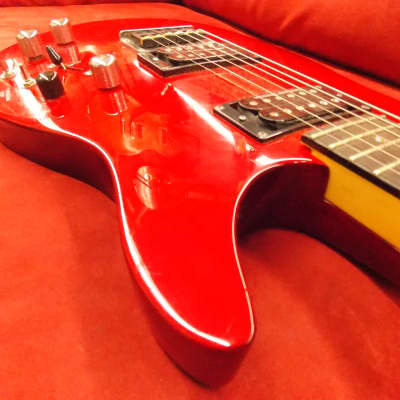 Brian Moore iM Synth Guitar W/Midi Pickups & Gig Bag Trans Red image 7