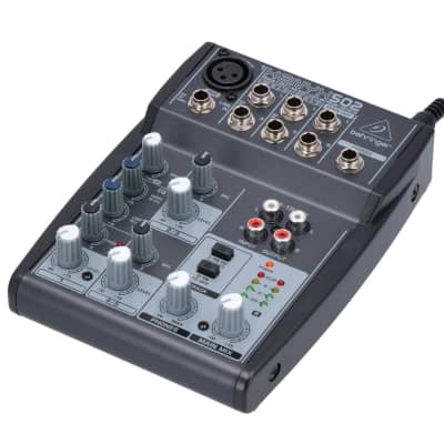 Behringer XENYX 502 PA and studio mixer image 1